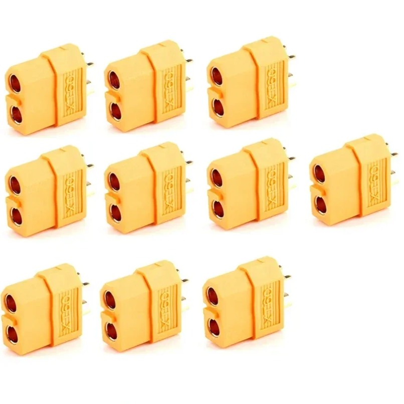 Drone Battery Connector - XT60 Bullet Connectors Man Vrouw 10Pairs