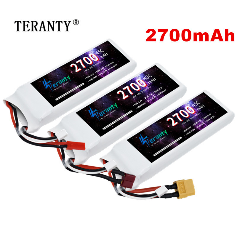 Drone Battery Connector - 1/3 Stuks 2S 7.4V Lipo Batterij