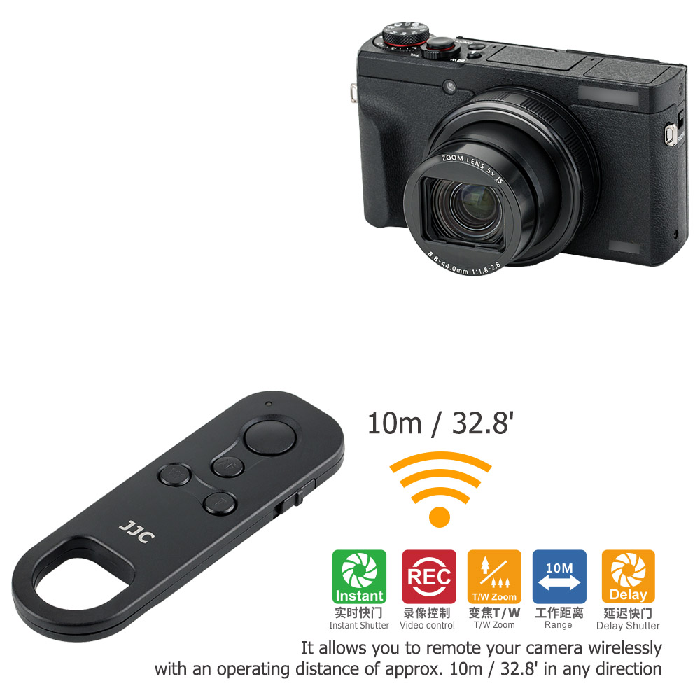 Canon Camera Eos R50 - JJC BR-E1 Bluetooth-afstandsbediening voor Canon PowerShot