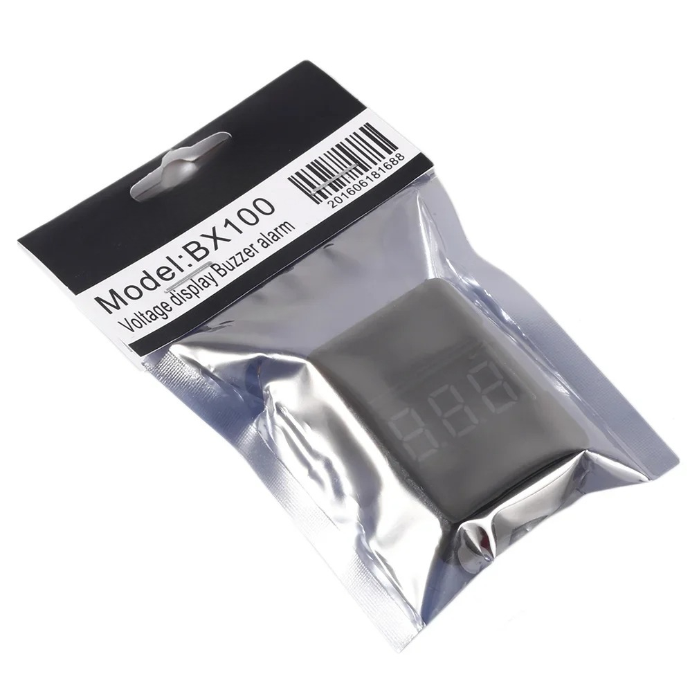 Drone Battery Alarm - BX100 1-8S Lipo Batterij Voltage Tester