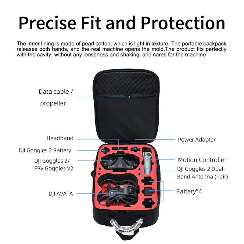 Draagbare tas Rugzak Nylon wat - Drone Battery Bag recensie en prijs