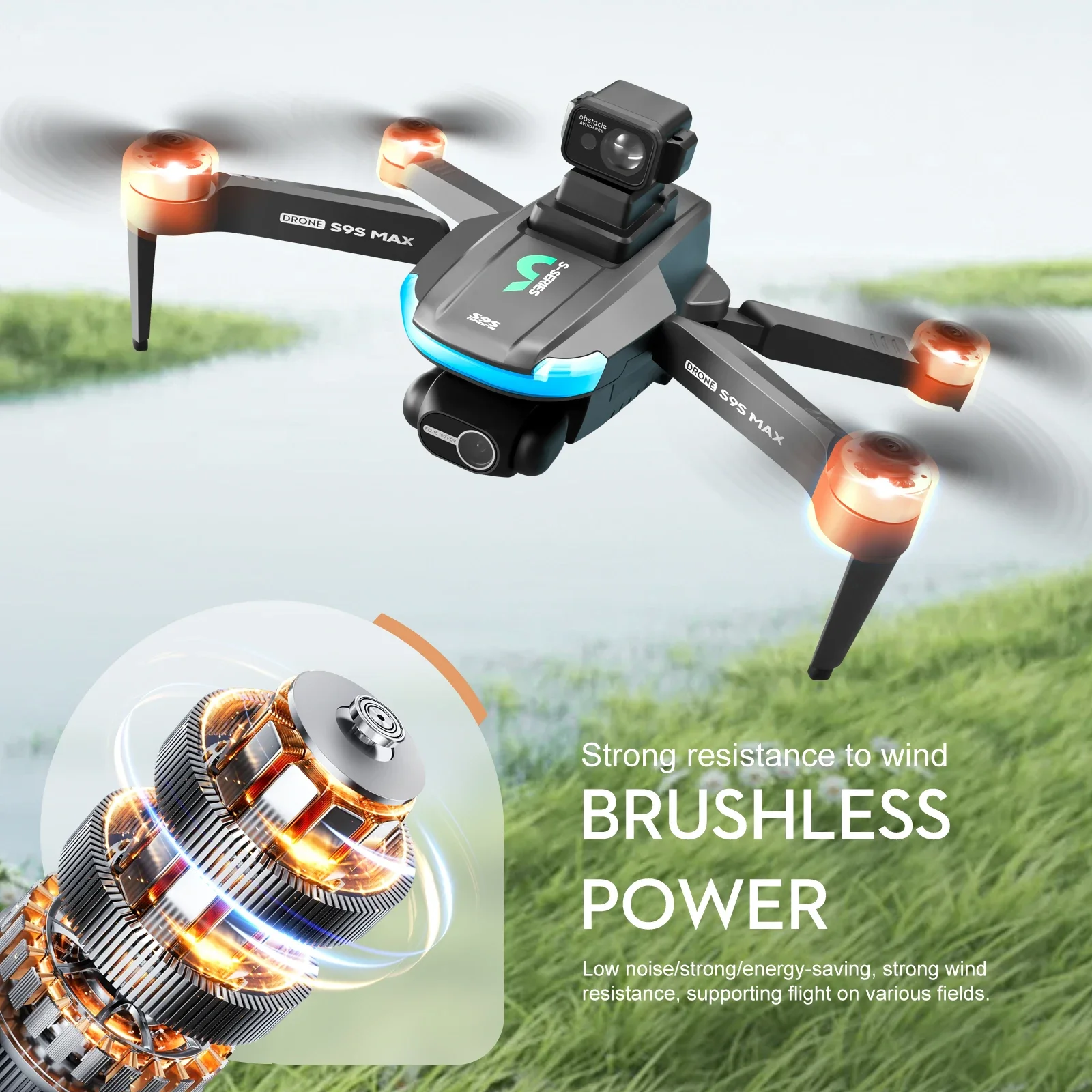 NIEUWE S9S MAX MINI Drone 4K 2 - Drone Battery Case recensie en prijs