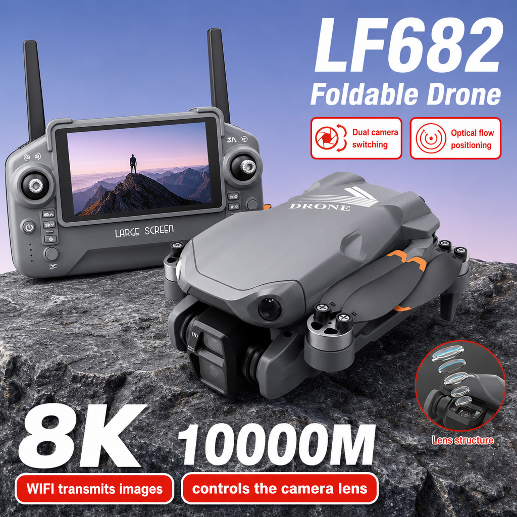 Luchtfoto LF682 Drone 8K HD Du - Drone Battery Balance Charger recensie en prijs