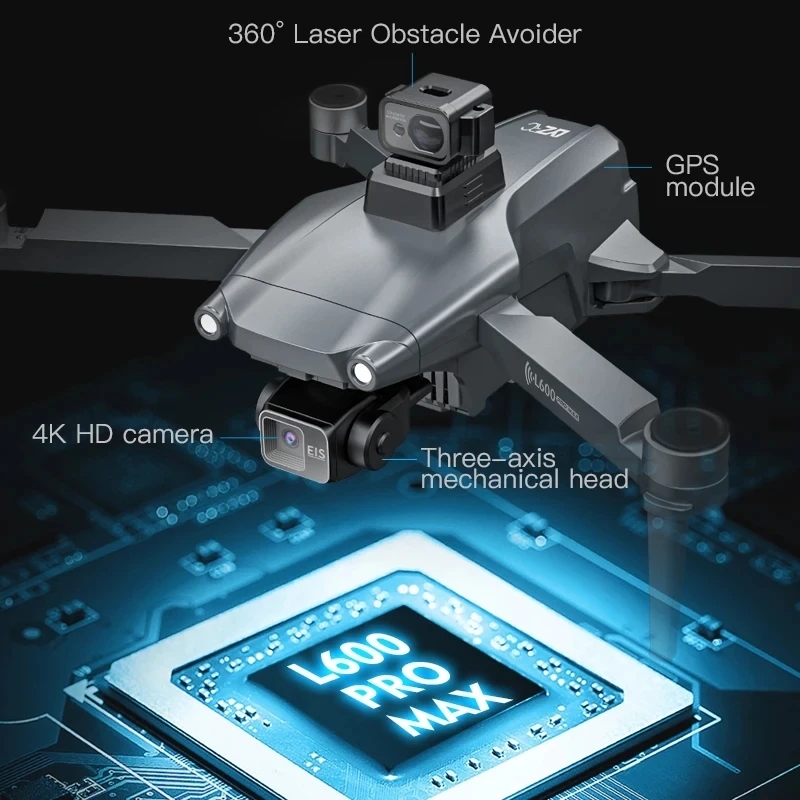 L600 PRO MAX GPS Drone Profess - Drone Battery Case recensie en prijs