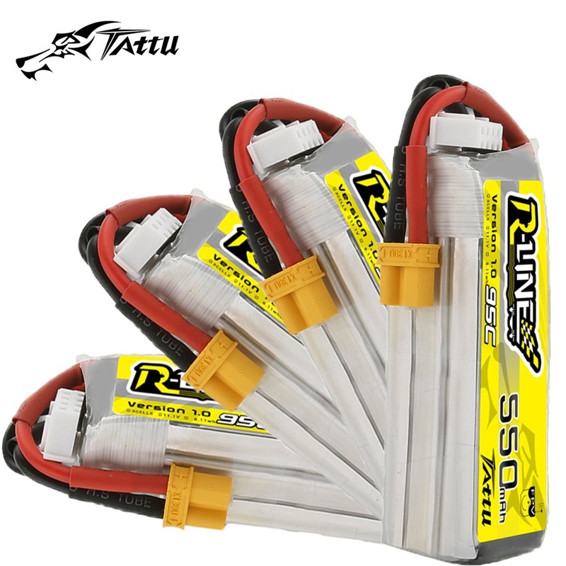 Upgrade TATTU R-LINE 1.0 550mA - Drone Battery 3S recensie en prijs