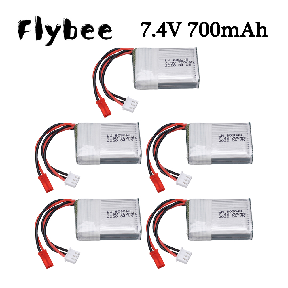 7.4V 700mAh 25c Lipo Batterij  - Drone Battery Connector recensie en prijs