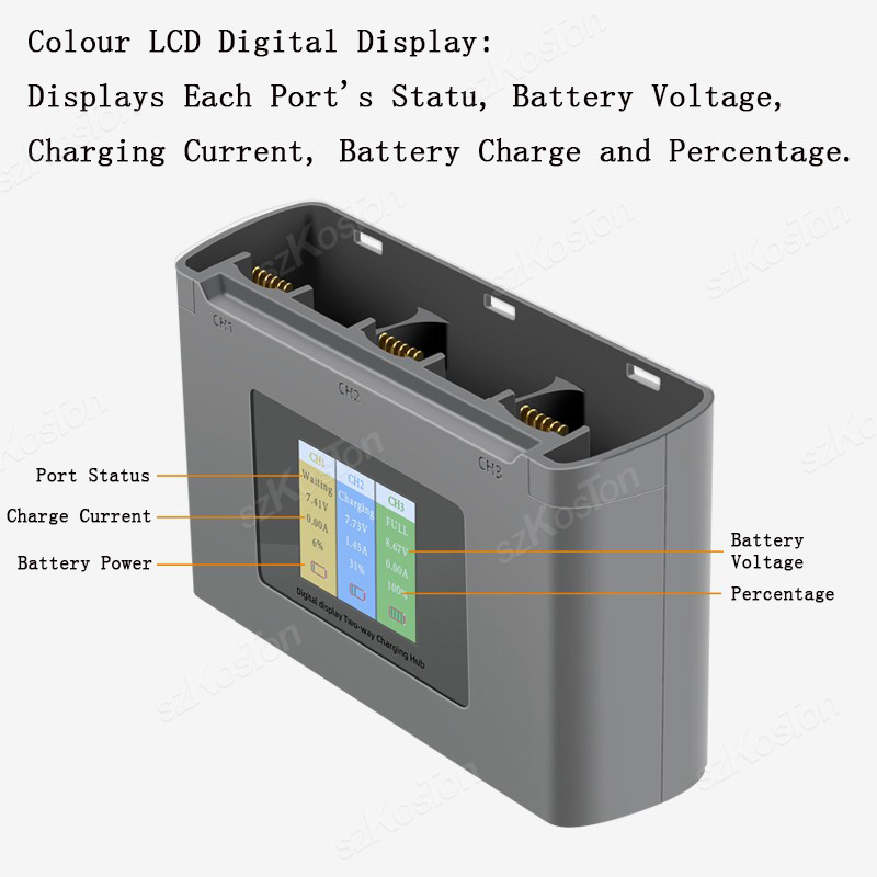 Voor DJI Mavic Mini 2/SE Mini  - Drone Battery Balance Charger recensie en prijs