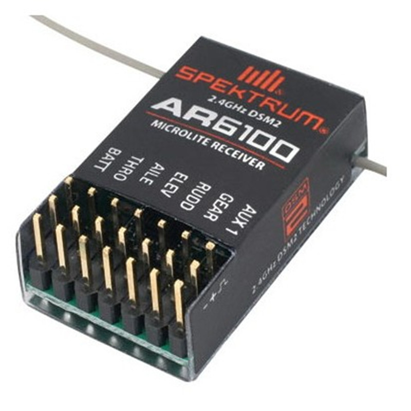 AR6100 DSM2 6CH 2.4GHz Ontvang - Drone Battery Connector recensie en prijs