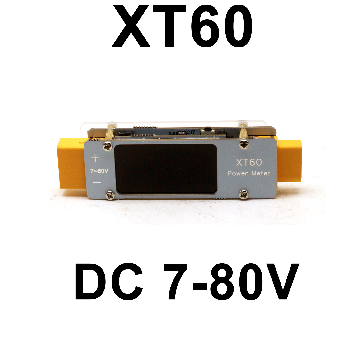 64A DC XT60 Powermeter Bidirec - Drone Battery Voltage Checker recensie en prijs