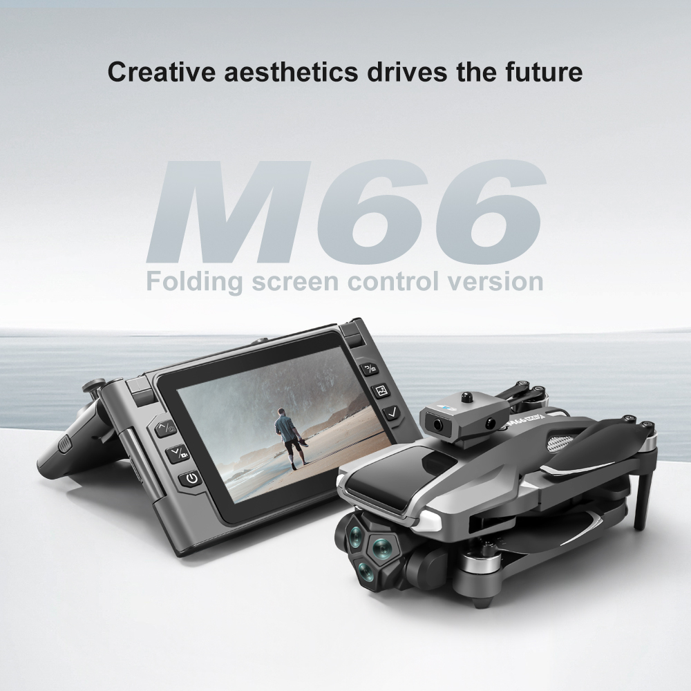 Opvouwbare M66 RC drone met 4, - Drone Battery Case recensie en prijs