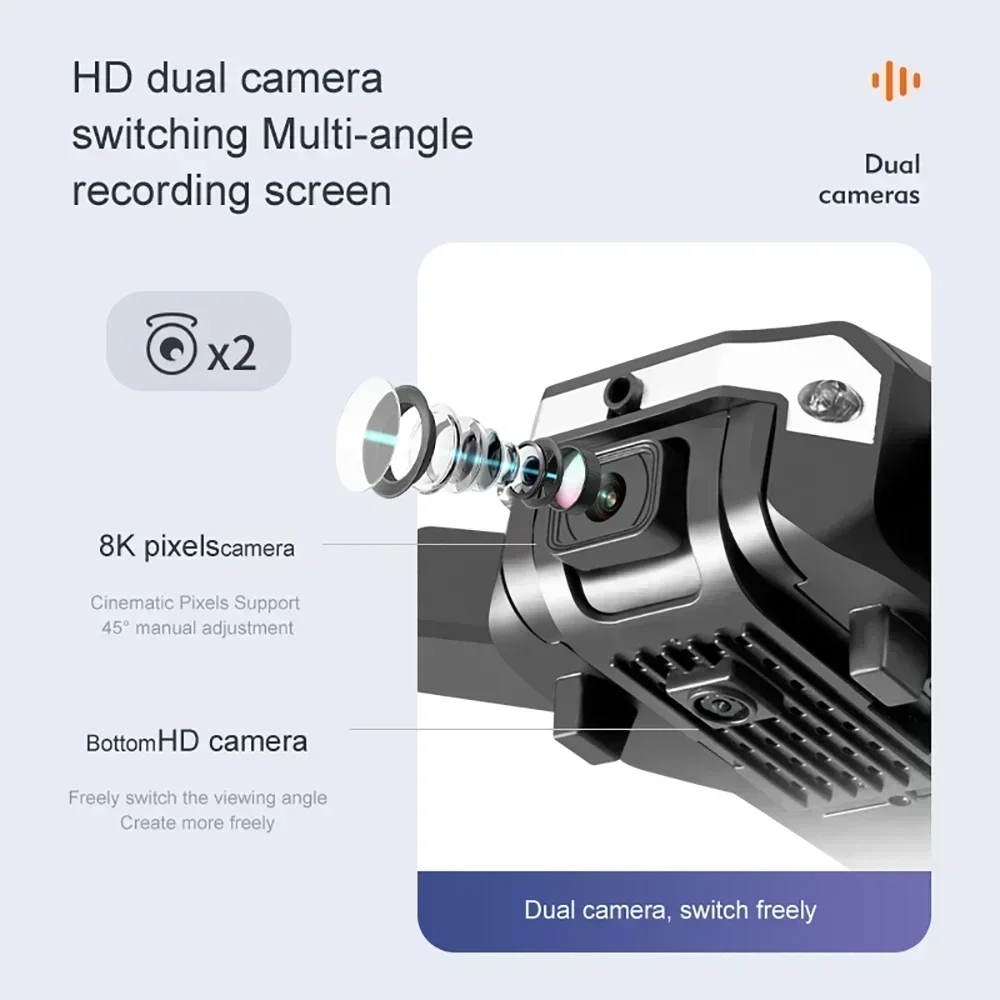G6 Pro Drone met 8K Dubbele Ca - Drone Battery Case recensie en prijs