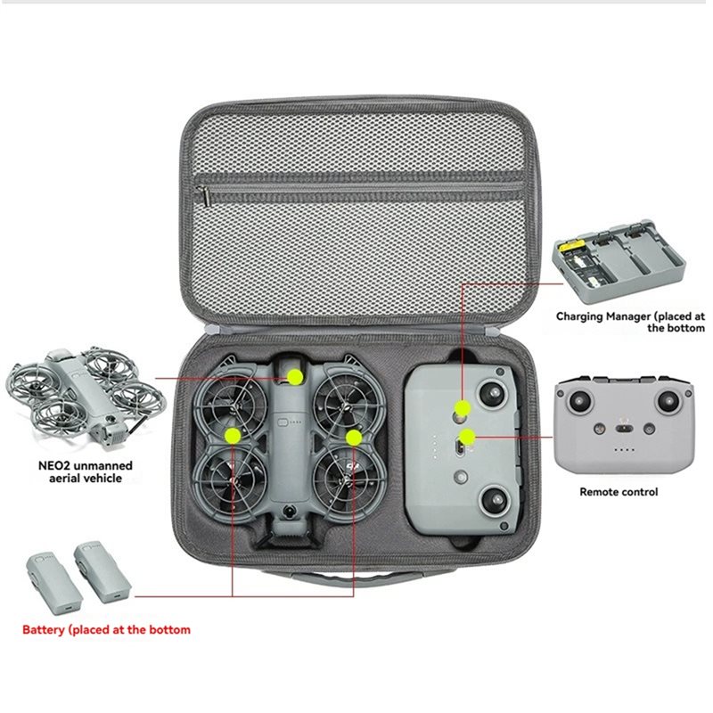 Beschermhoes voor DJI Neo 2 dr - Drone Battery Bag recensie en prijs