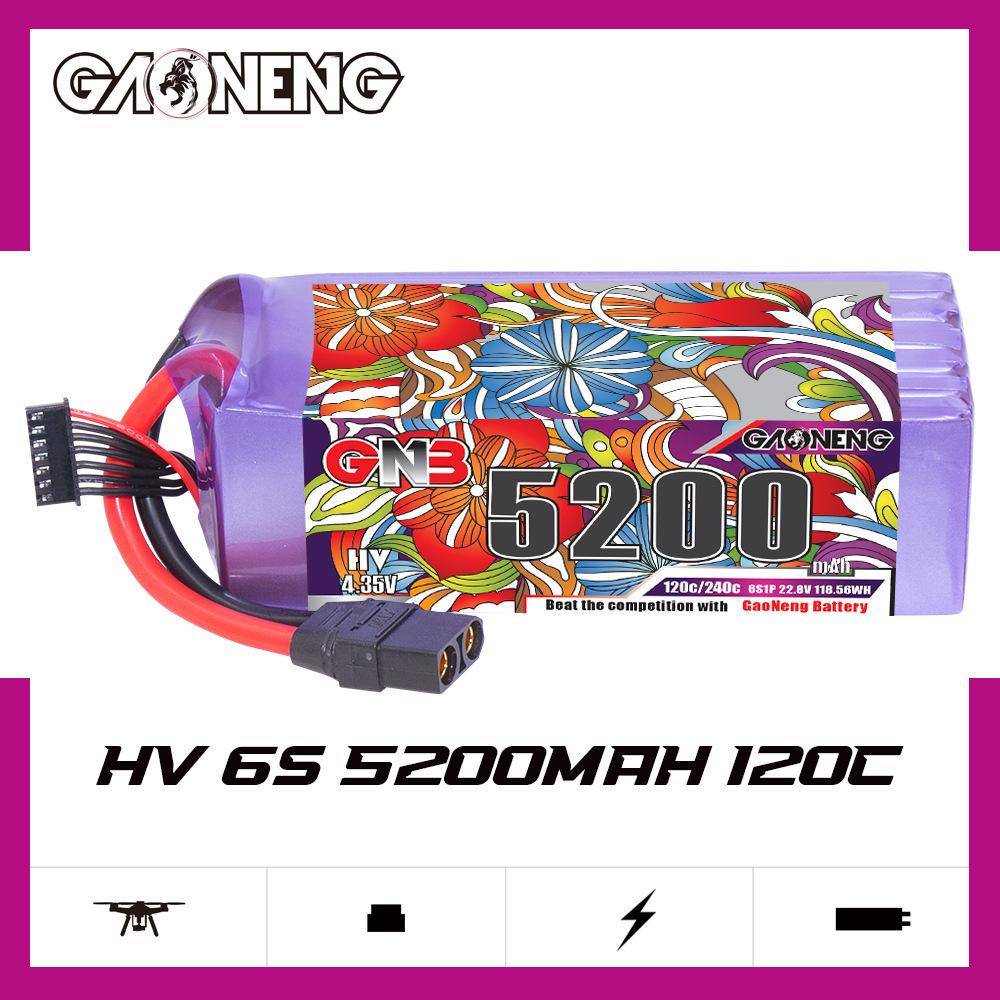 GNB Lipo Batterij 6S 22.8V 300 - Drone Battery Connector recensie en prijs