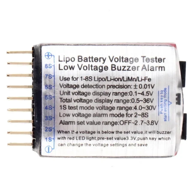 1/2/5PCS RC Voltage Display Ba - Drone Battery Alarm recensie en prijs